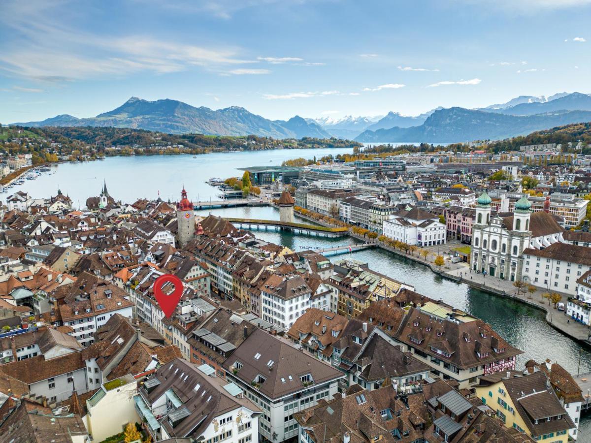 A&Y Oldtown Penthouse Loft Luzern Apartamento Exterior foto